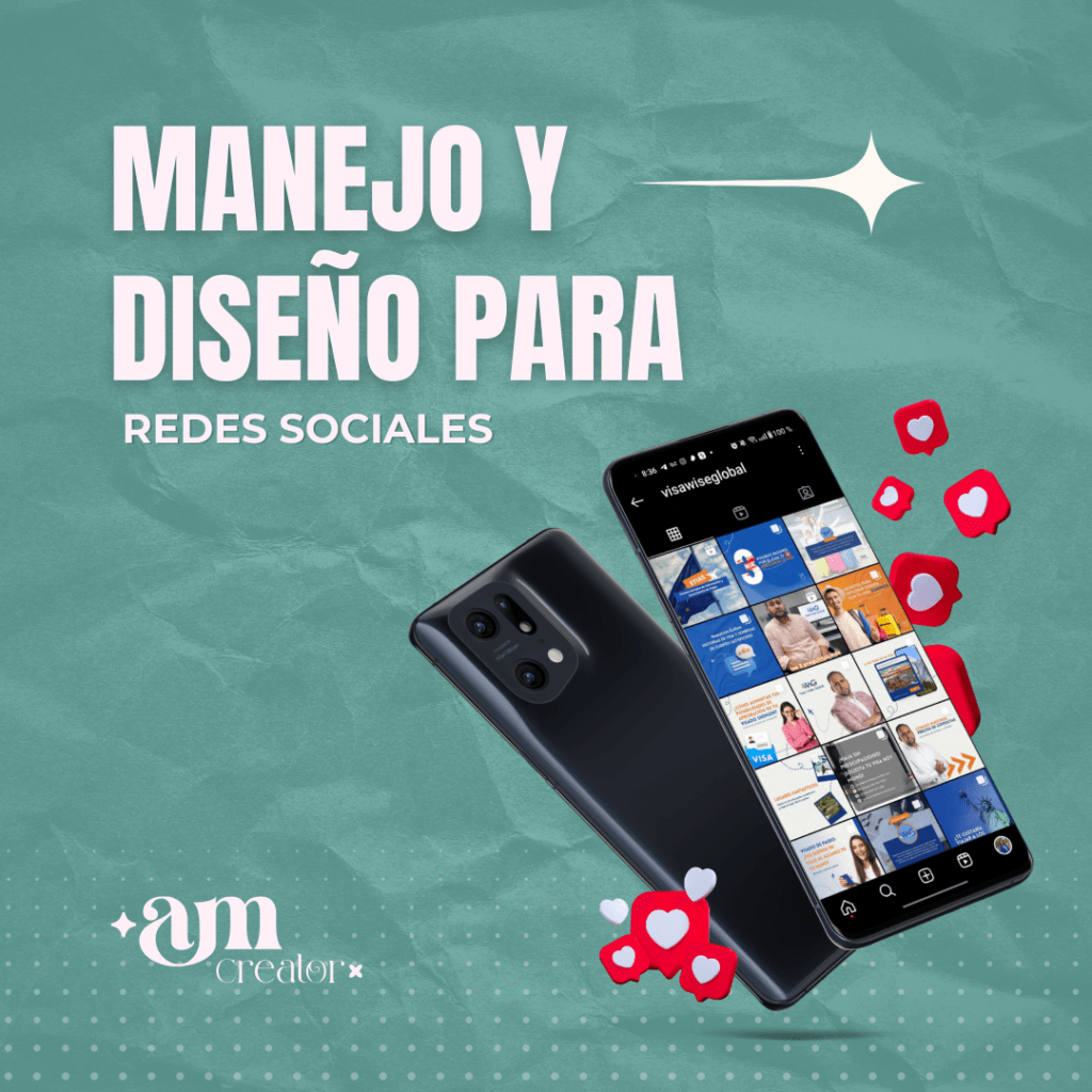 Manejo y diseño para redes sociales plan avanzado
