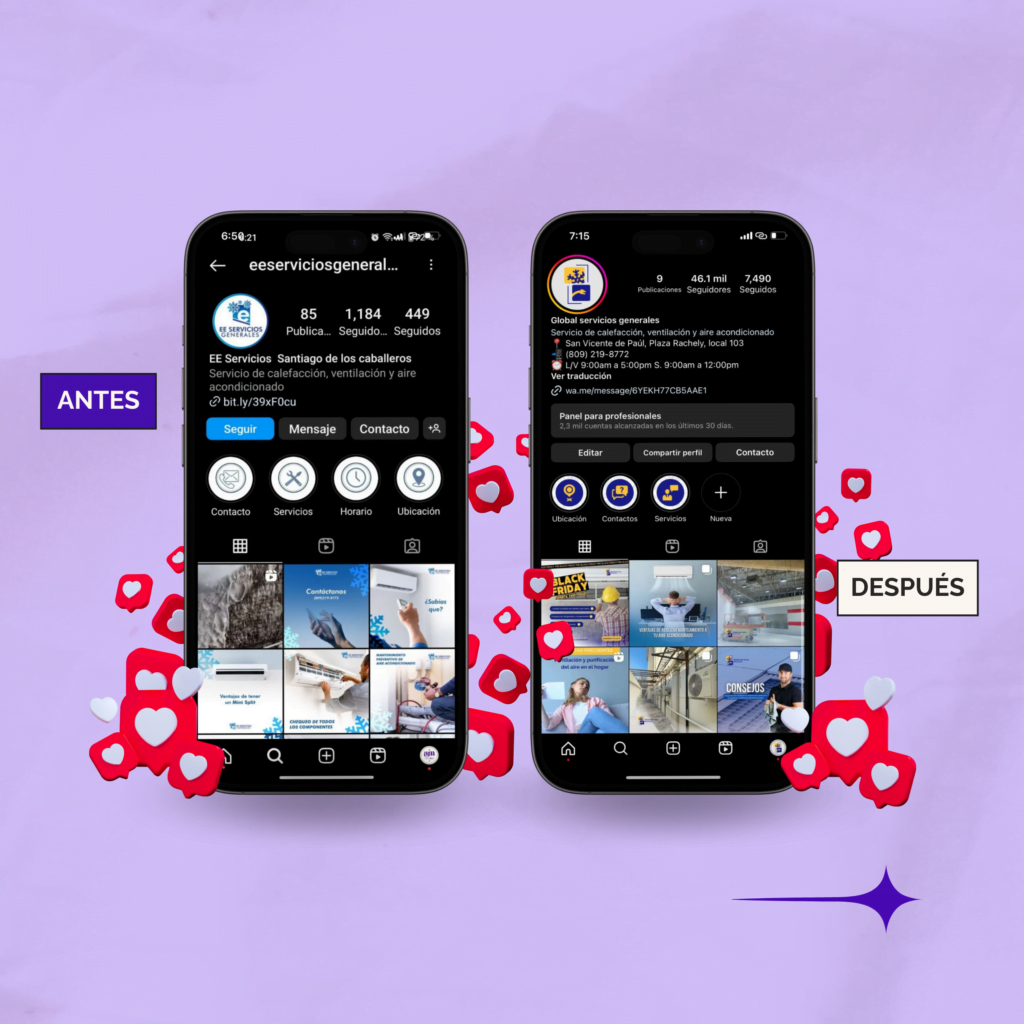 Manejo y diseño para redes sociales plan inicial