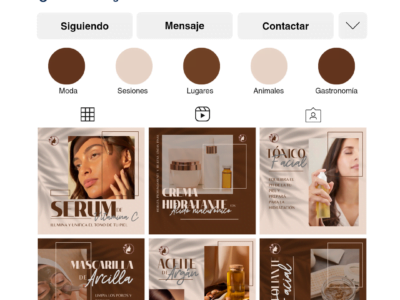 Plantillas editables de Post en canva